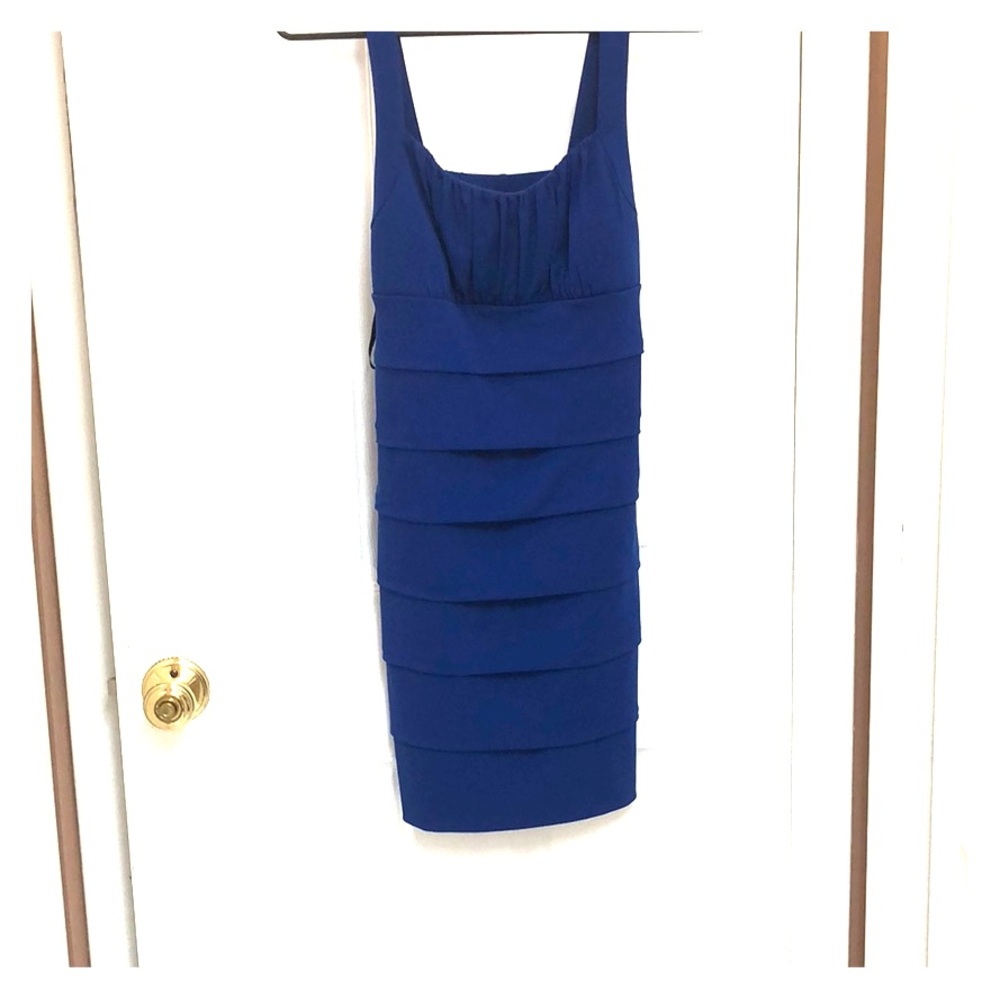Formal blue dress